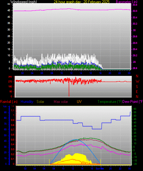 24 Hour Graph for Day 20