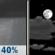 Tonight: A chance of rain showers before 9pm. Partly cloudy, with a low around 48. West wind 5 to 10 mph. Chance of precipitation is 40%. Tonight: Chance Rain Showers then Partly Cloudy