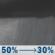 Friday Night: A chance of rain showers before 1am. Partly cloudy, with a low around 47. Southwest wind 5 to 10 mph. Chance of precipitation is 50%. New rainfall amounts between a quarter and half of an inch possible. Friday Night: Chance Rain Showers