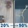 Friday: A chance of rain between 11am and 1pm, then rain and a chance of thunderstorms. Mostly cloudy, with a high near 42. Northeast wind 5 to 15 mph, with gusts as high as 30 mph. Chance of precipitation is 90%. New rainfall amounts between a tenth and quarter of an inch possible. Friday: Rain