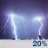 Tonight: Slight Chance Showers And Thunderstorms